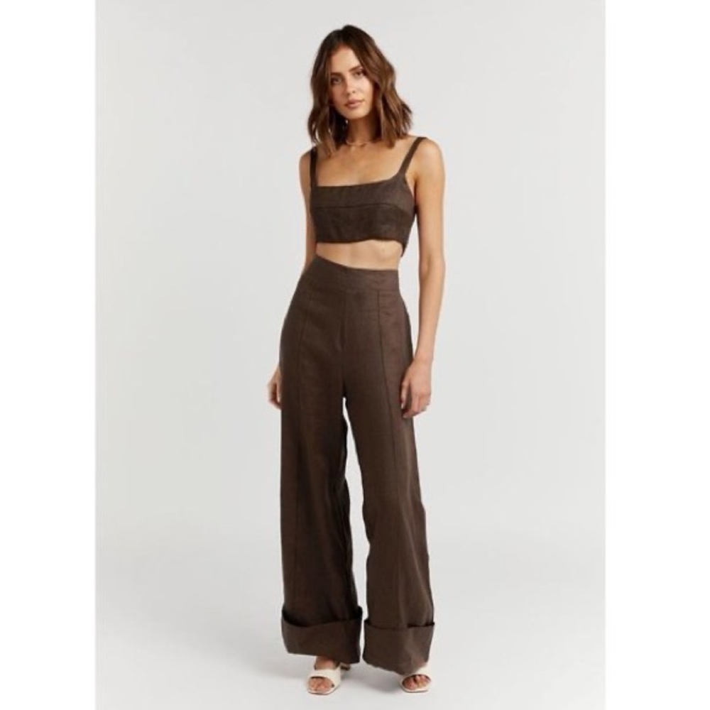 DISSH Set: Linen top and pants